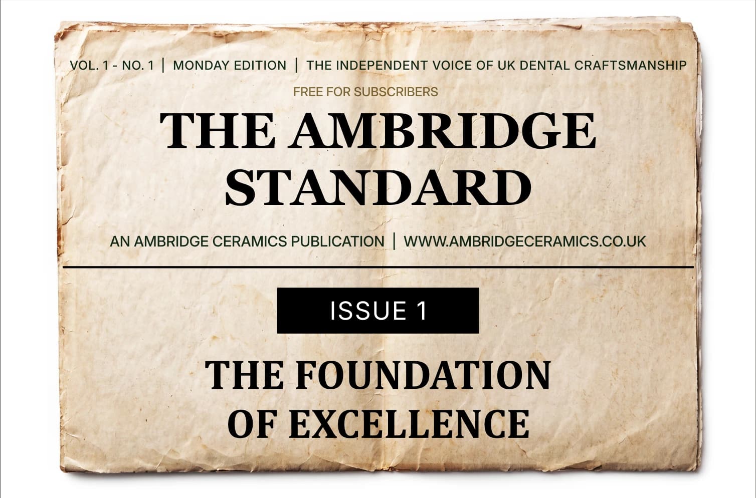 The Foundation of Excellence