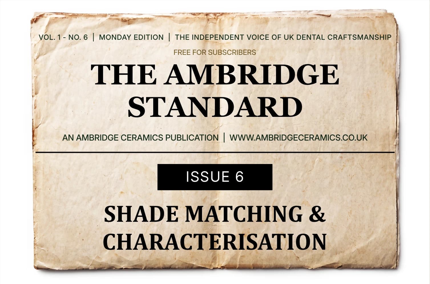 Shade Matching & Characterisation